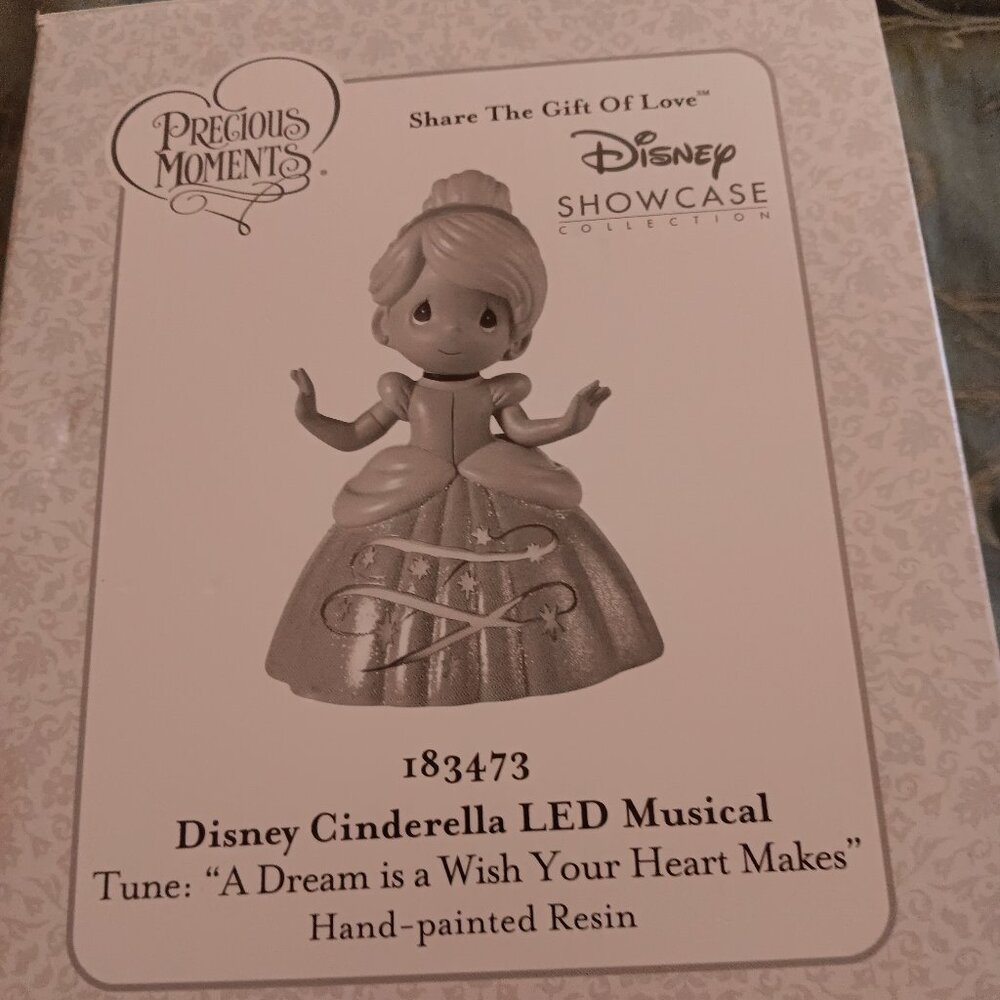 Precious Moments Disney Cinderella LED Musical
